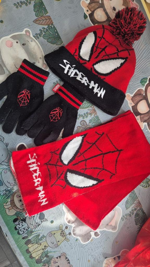 Spiderman set, Ophalen