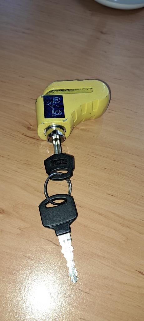 Schijfremslot, Ophalen of Verzenden