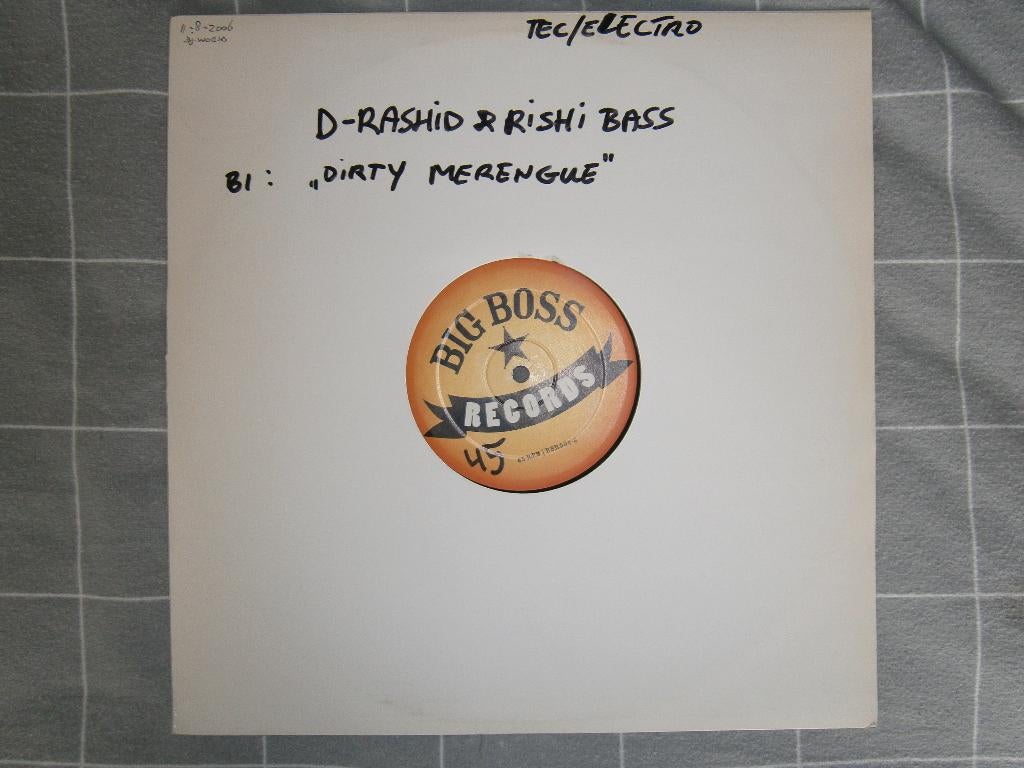 D-Rashid & Rishi Bass – La Fexa EP. 2006 Electro, Deep House, Ophalen, Gebruikt, 12 inch, Dance Populair