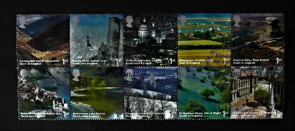 UK / Engeland 2006 Britse Landschappen Blok, Verzenden, Gestempeld