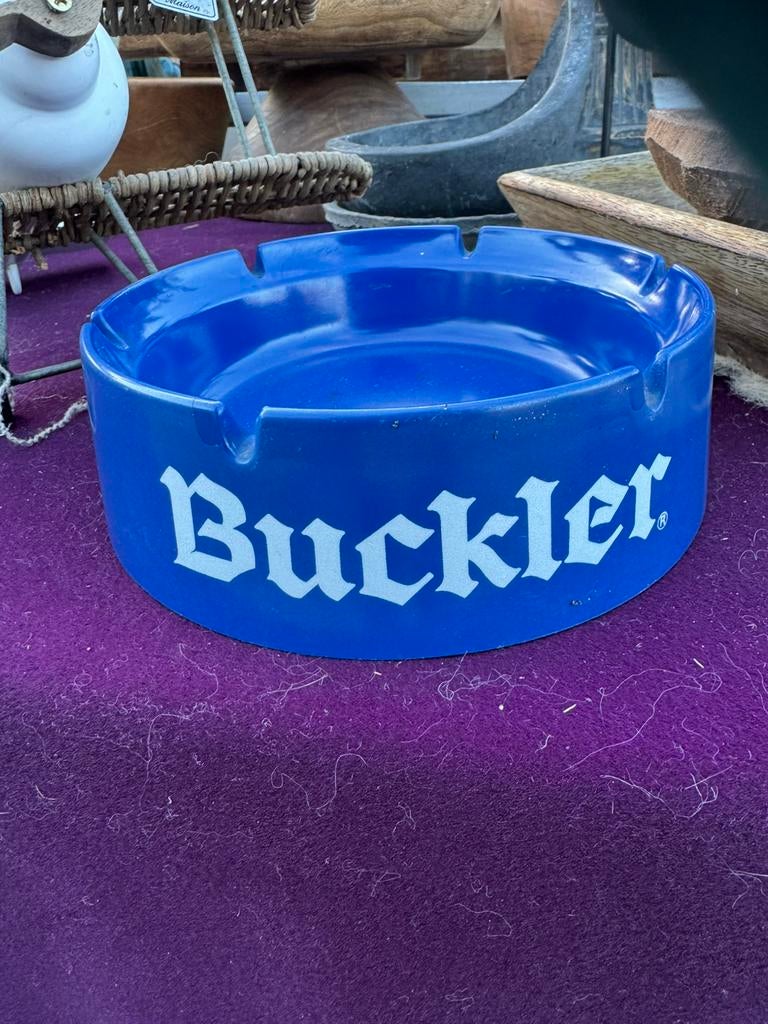 Oude Buckler asbak, Verzamelen, Ophalen of Verzenden, Zo goed als nieuw, Gebruiksvoorwerp