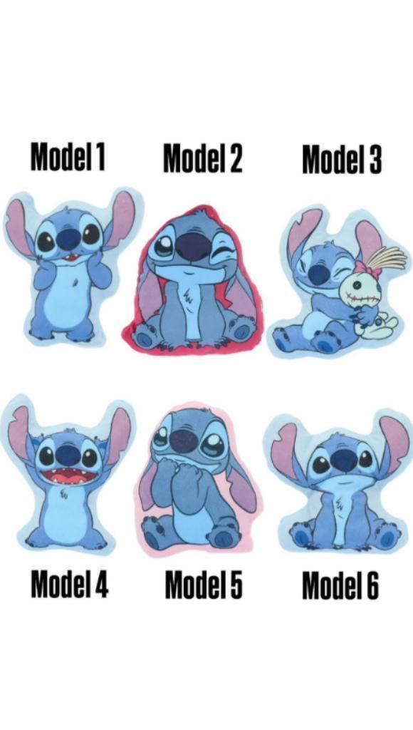 Stitch 3D Mini Kussen - Disney - 6 Uitvoeringen, Ophalen of Verzenden, Nieuw, Kleed of Kussen