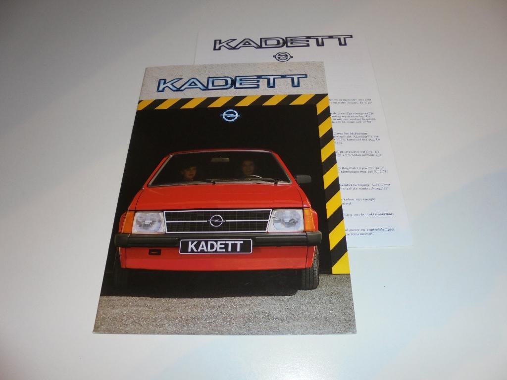brochure Opel Kadett  1984, Ophalen of Verzenden, Nieuw, Opel