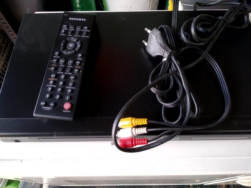 Samsung DVD-speler P181 met afstandsbediening en kabels, Ophalen of Verzenden, Gebruikt, Dvd-speler, Samsung