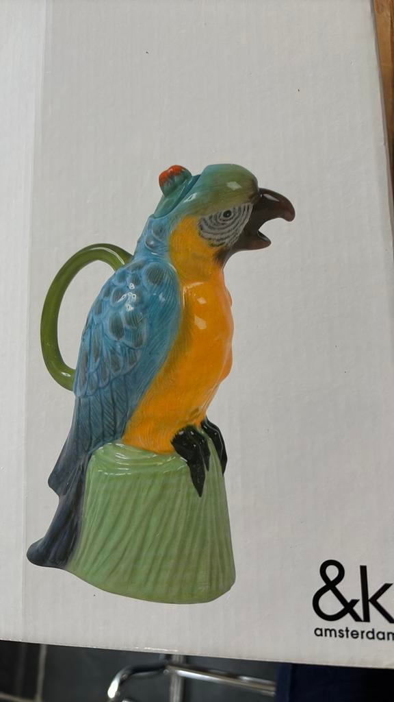 &klevering amsterdam kannen nieuw in doos toucan jug, Huis en Inrichting, Ophalen of Verzenden, Zo goed als nieuw