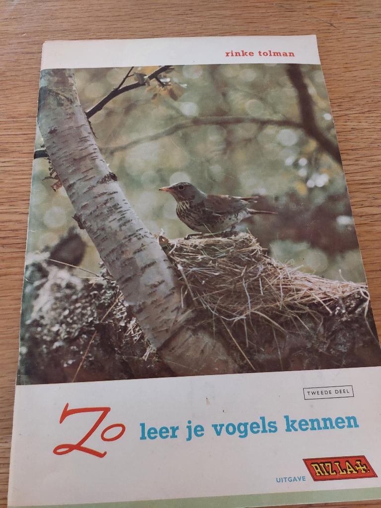 zo leer je vogels kennen 2e deel uitgave Rizla, Ophalen of Verzenden, Gelezen