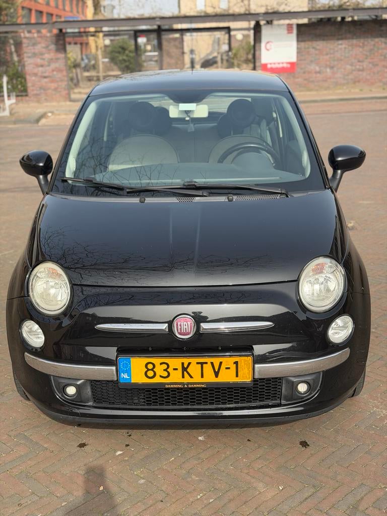 Fiat 500 1.2 C 2009 Zwart, Voorwielaandrijving, Stof, 1242 cc, 840 kg