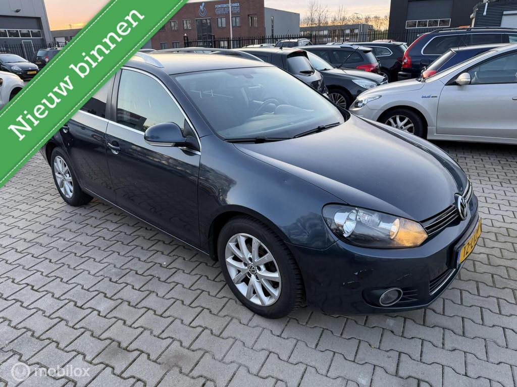 Volkswagen Golf Variant 1.6 TDI Highline BlueMotion, Auto's, Volkswagen, Voorwielaandrijving, Euro 5, Gebruikt, Origineel Nederlands