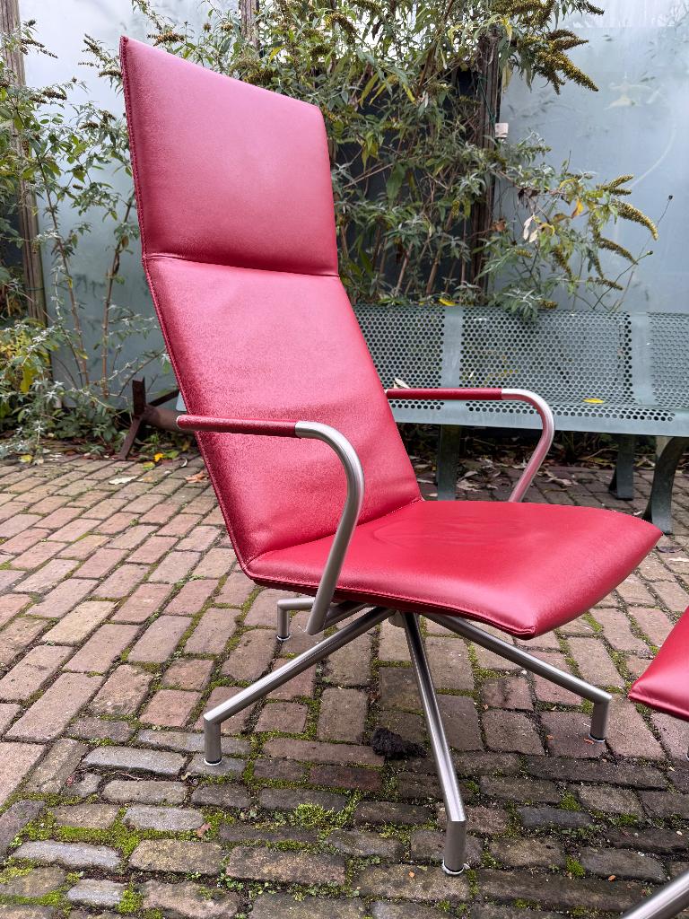 Arco Lay Down Lazy fauteuil met hocker/voetenbank, Huis en Inrichting, Fauteuils, Ophalen, 75 tot 100 cm, Zo goed als nieuw, 50 tot 75 cm