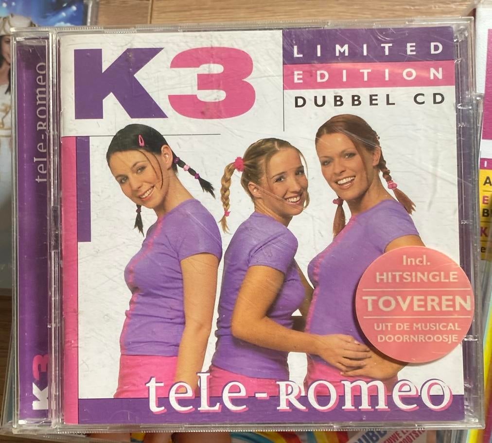 K3 limited edition dubbel album tele romeo, Cd's en Dvd's, Ophalen of Verzenden, Zo goed als nieuw