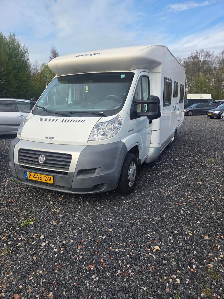 Elnagh camper Fiat Ducato 2008 – 121.637 km – rijklaar, Caravans en Kamperen, Campers, Fiat, Particulier, Half-integraal, Fiat