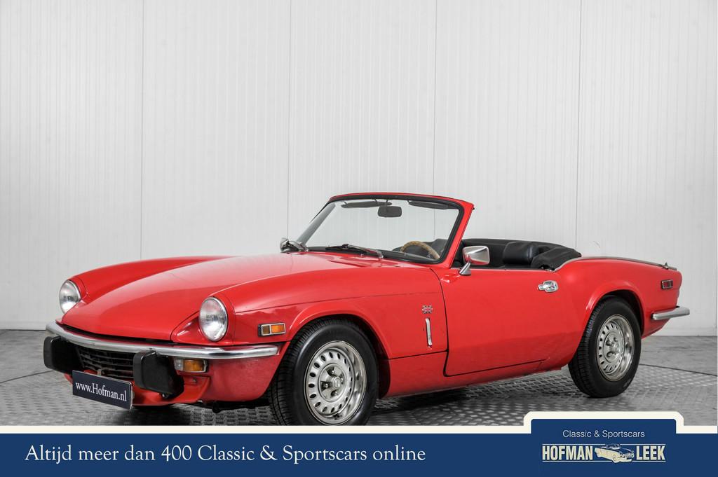 Triumph Spitfire 1500 Soft Top . (bj 1975), Auto's, Triumph, Bedrijf, Te koop, Spitfire, Lederen bekleding, Open dak, Benzine