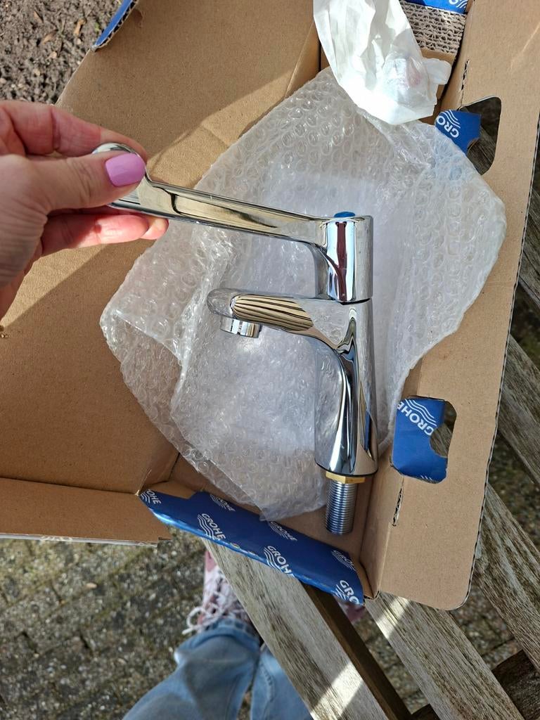 Zo goed als nieuwe kraan Grohe, Ophalen, Nieuw, Kraan