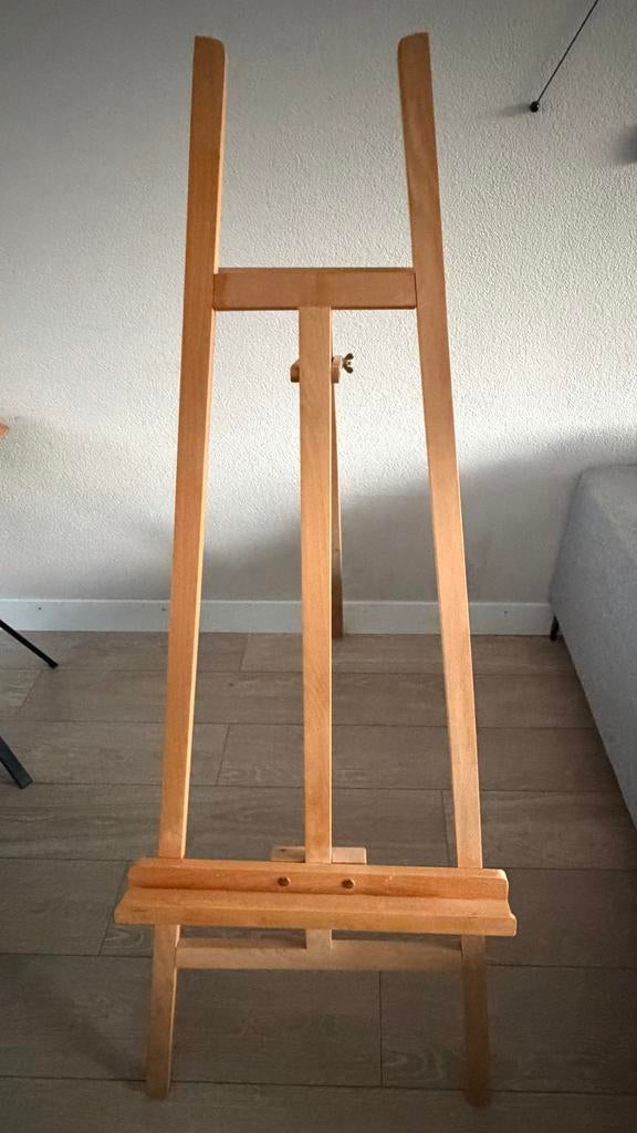 Houten schildersezel, Ophalen, Gebruikt, Ezel