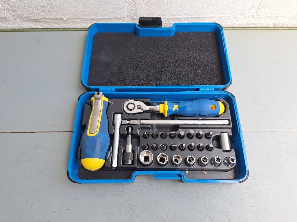 Klauke KL361 dopsleutel/bitset 1/4", Ophalen of Verzenden, Zo goed als nieuw