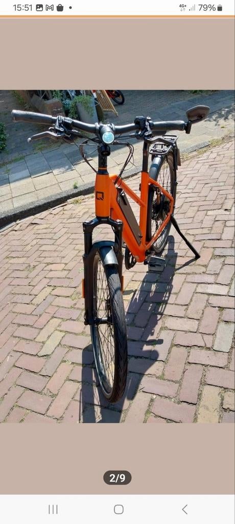 Te koop of te huur Qwic speed pedelec RD11 735 Wh accu, Fietsen en Brommers, Elektrische fietsen, 47 tot 51 cm, Ophalen, Gebruikt