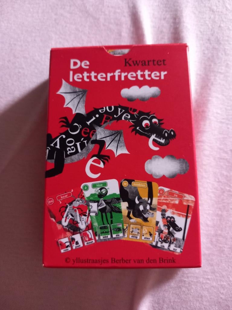 Kwartet de letter fretter, Ophalen, Zo goed als nieuw, Kwartet(ten)