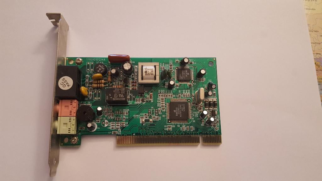 Geluidskaart en Modem SIS 7012 PCI 2.2 (van rond 2002), Ophalen of Verzenden, Gebruikt, Intern, SIS