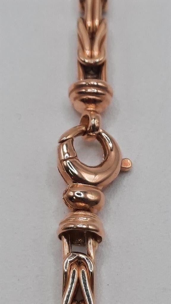 gouden Koningsketting 14kt, Www.bredajuwelier.nl, Nieuw, Ophalen of Verzenden, Www.bredajuwelier.nl