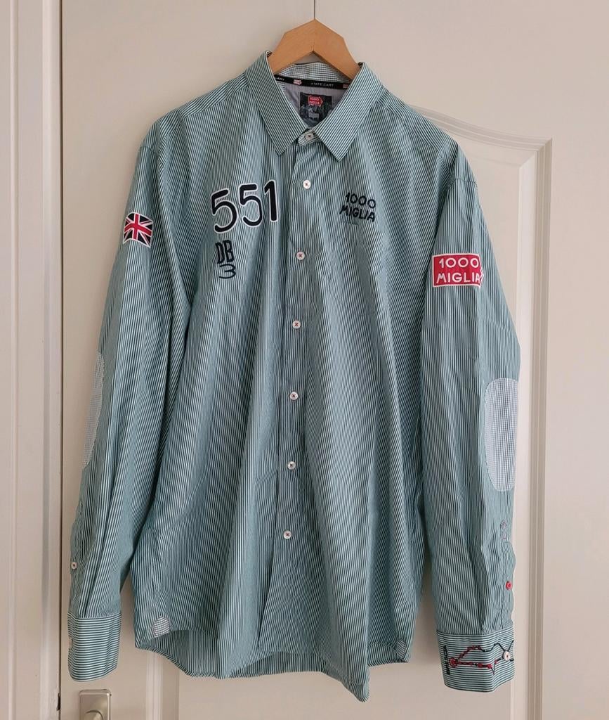 1000 Miglia State of Art overhemd - race serie - maat XXL, State of Art, Ophalen of Verzenden, Zo goed als nieuw, Overige halswijdtes