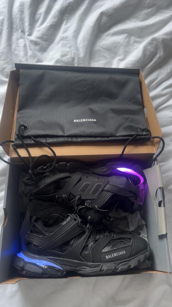 Balenciaga Track Sneaker Led Black, Kleding | Heren, Schoenen, Zwart, Nieuw, Ophalen of Verzenden, Sneakers of Gympen