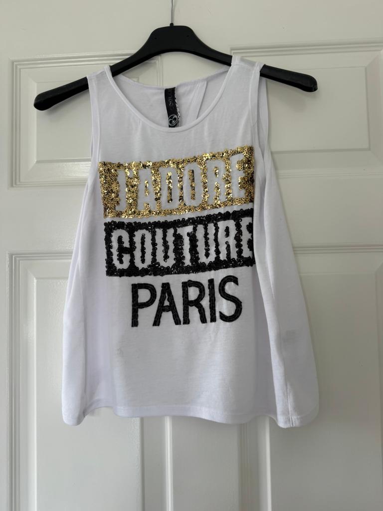 T-shirt met open rug maat 146-152, Kinderen en Baby's, Meisje, Coolcat, Ophalen of Verzenden, Zo goed als nieuw