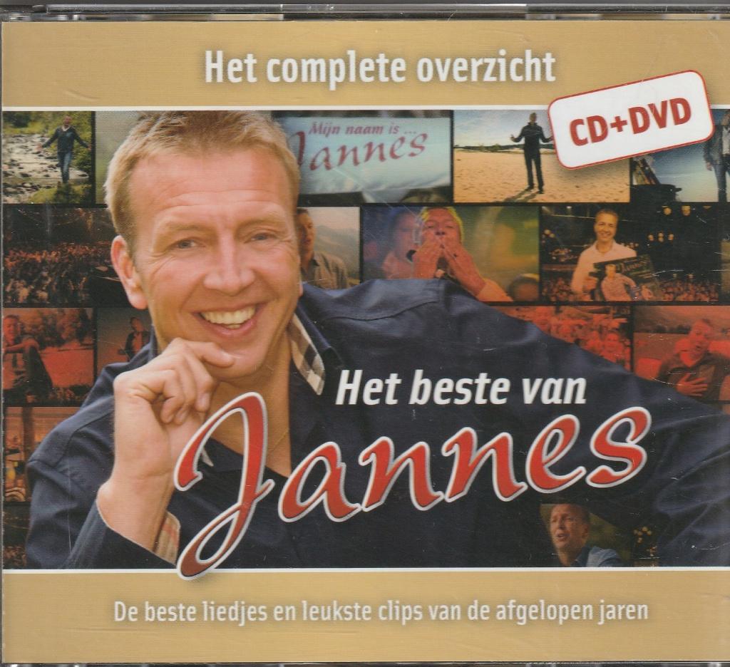Het Complete overzicht van Jannes CD +DVD, Verzenden, Zo goed als nieuw, Levenslied of Smartlap