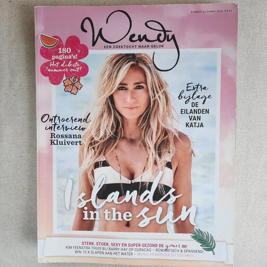 Wendy Glossy nummer 21 - Zomer 2018, Ophalen of Verzenden, Zo goed als nieuw