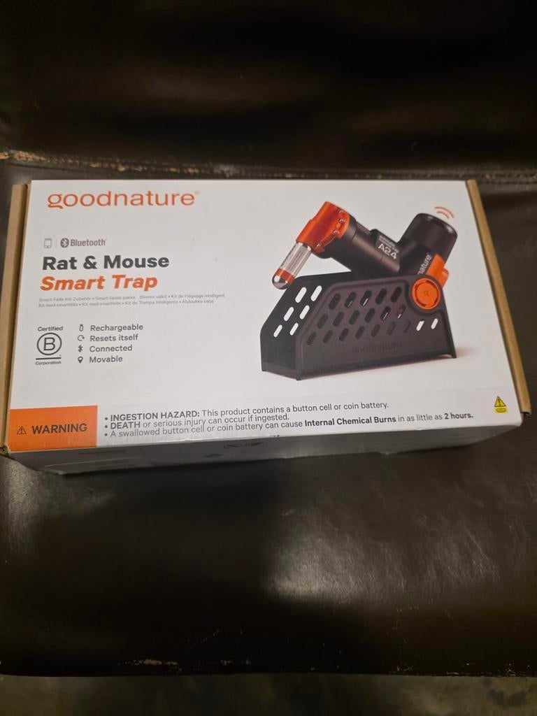 Goodnature Rat & Muis Smart Trap met Bluetooth, Ophalen, Nieuw