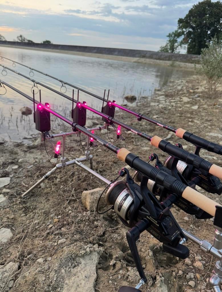 3x Delkim slimlite indicator clear paars, Ophalen, Gebruikt, Overige typen