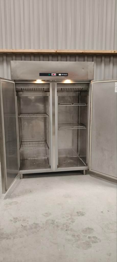 RVS Dubbeldeurs Horeca Koelkast - Polaris, 200 liter of meer, Onbekend, Onbekend, Zonder vriesvak