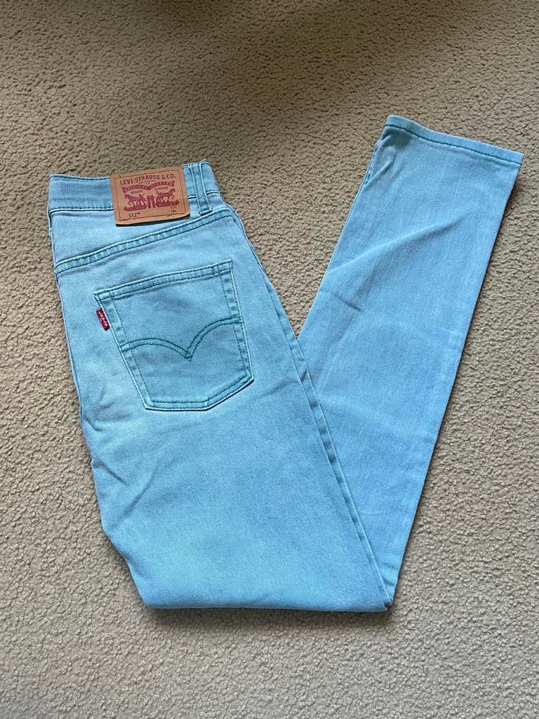 Levi’s broek maat 164 cm NIEUW, Ophalen of Verzenden, Nieuw, Blauw, W27 (confectie 34) of kleiner