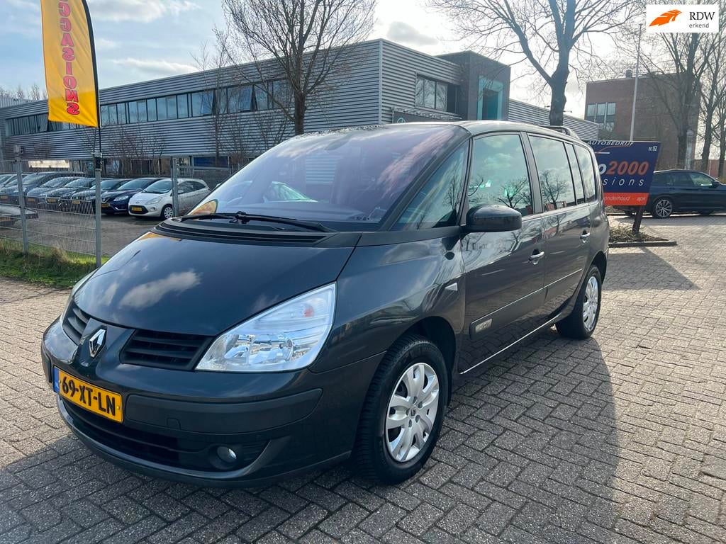 Renault Espace 2.0T Expression - AUTOMAAT - NIEUWE APK !, 1998 cc, Stof, Gebruikt, Zwart