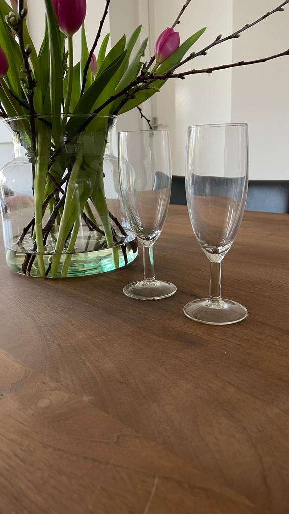 Luminarc 12 champagne glazen, Ophalen, Glas of Glazen, Nieuw, Glas