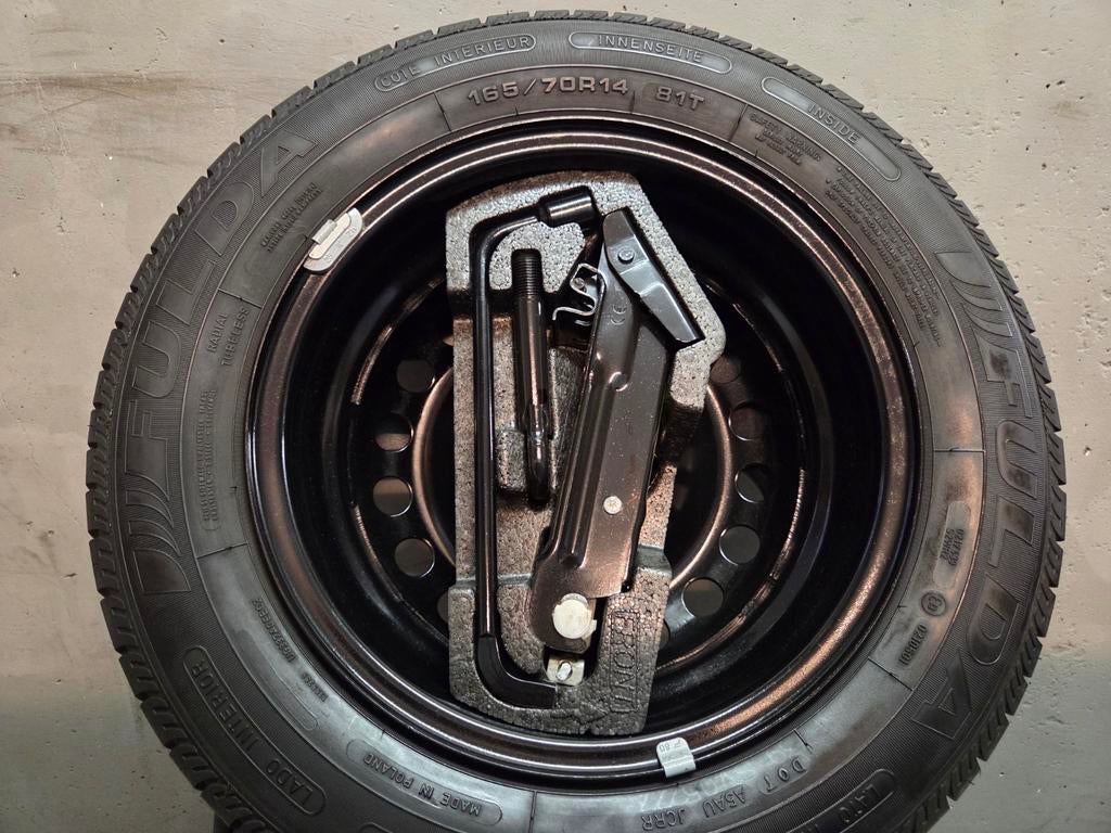 Reservewiel krikset VW UP / Mii / Citigo, Ophalen of Verzenden, Nieuw