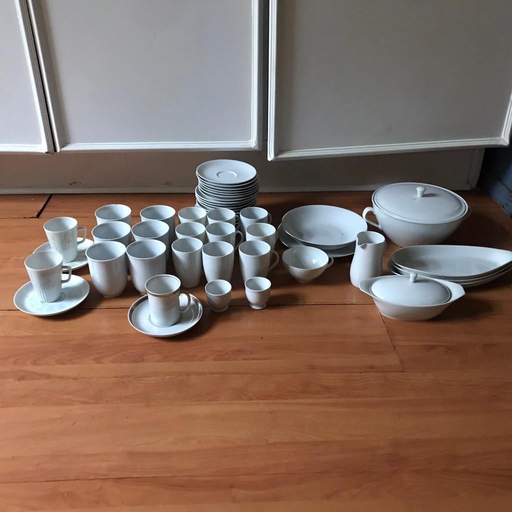 Servies Mosa Maastricht delen, Ophalen