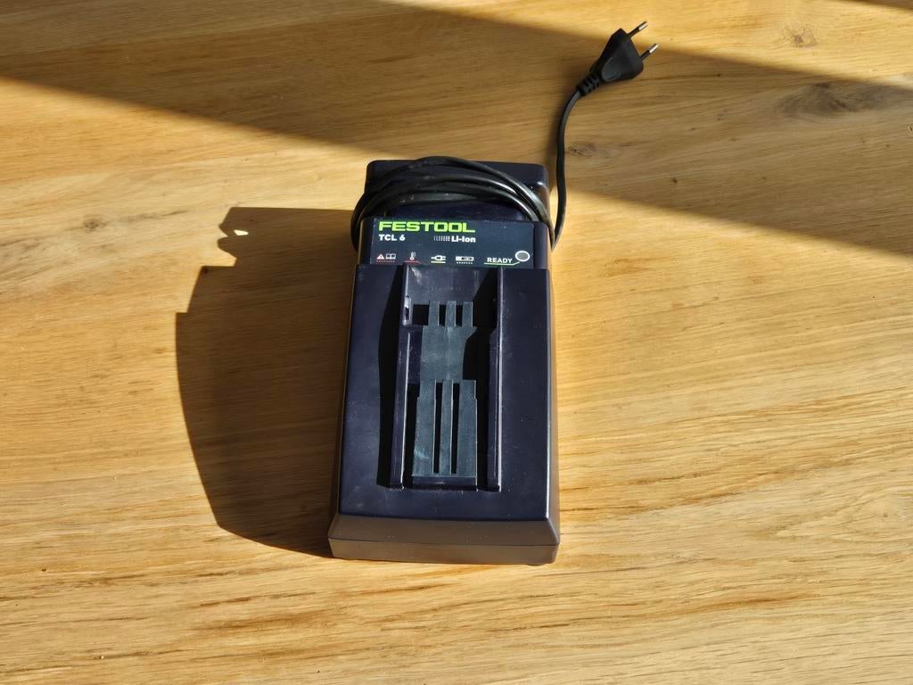 Festool TCL 6 oplader accu in nieuwstaat, Ophalen of Verzenden, Zo goed als nieuw