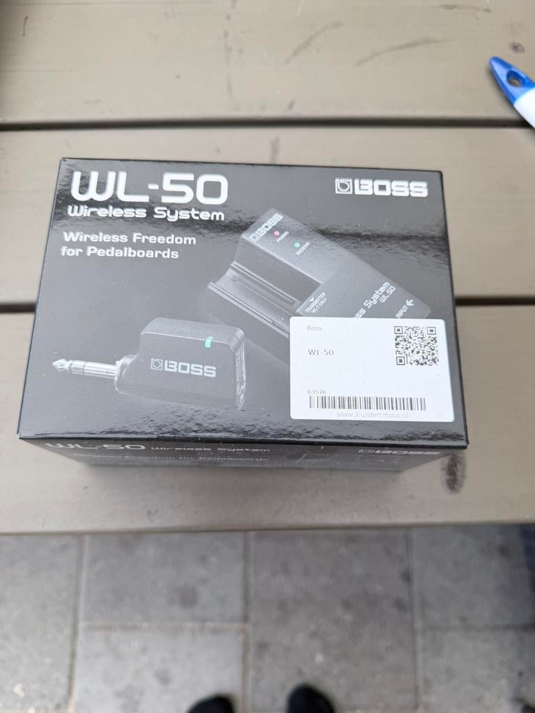Boss wl-50  wireless system incl. Boss PSA-230S adapter, Ophalen of Verzenden, Zo goed als nieuw, Overige typen