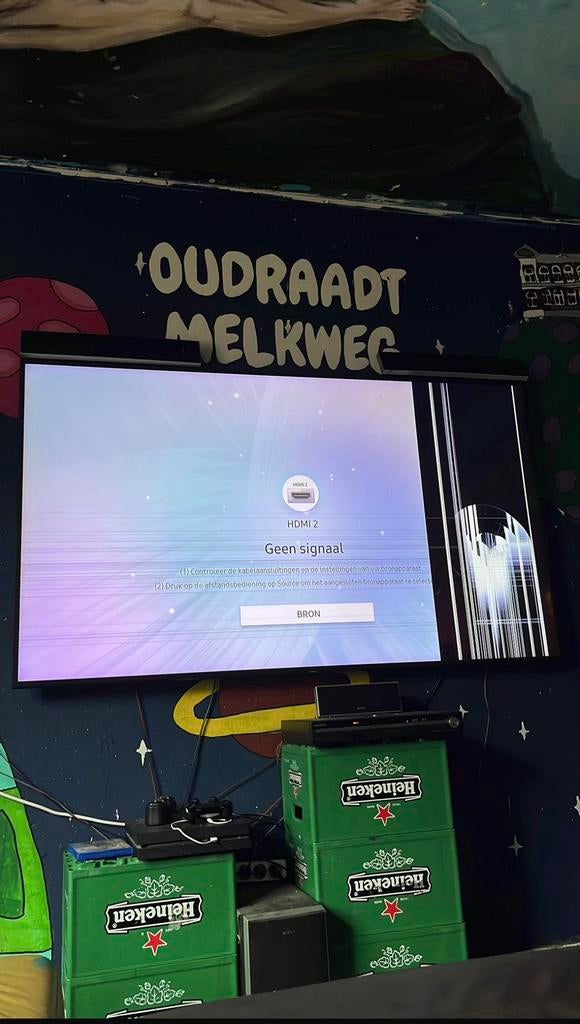 75 inch tv, deels kapot, Audio, Tv en Foto, Televisies, Gebruikt, 50 Hz, 100 cm of meer, Smart TV