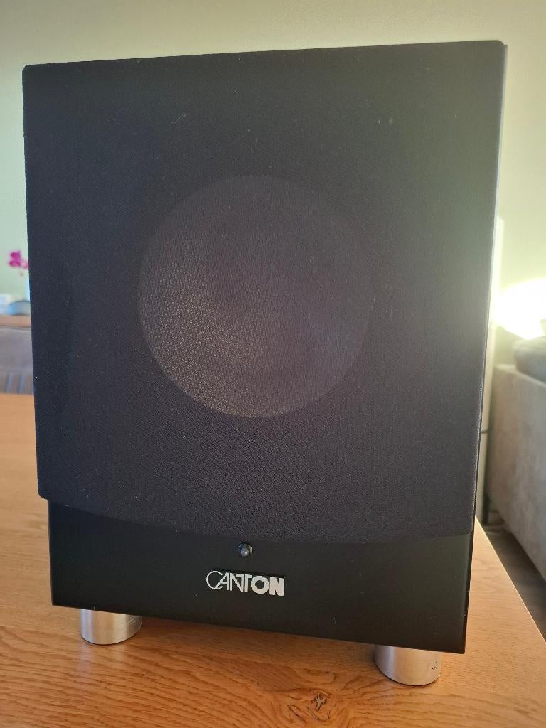 Canton actieve subwoofer, Subwoofer, Zo goed als nieuw, 120 watt of meer, Ophalen