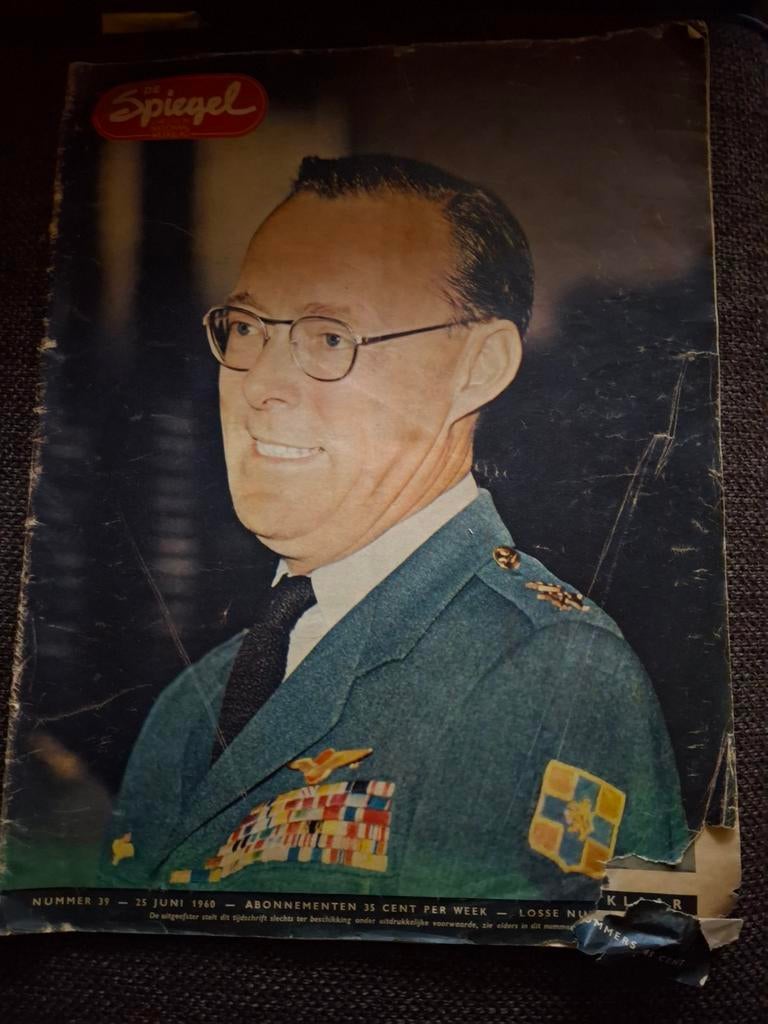 De Spiegel  Christelijk Nationaal Weekblad 1965 Prins Bernar, Ophalen of Verzenden, 1960 tot 1980, Tijdschrift