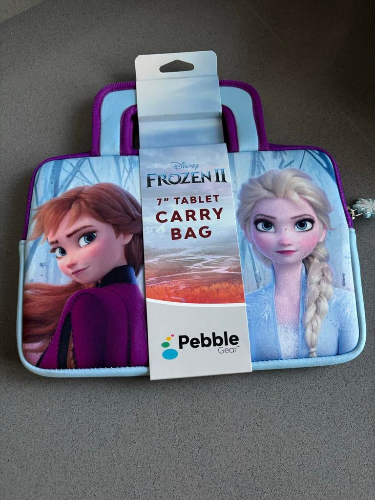 Nieuwe Disney Frozen II 7" Tablet Tas, Disney, 11 inch of minder, Nieuw, Ophalen of Verzenden