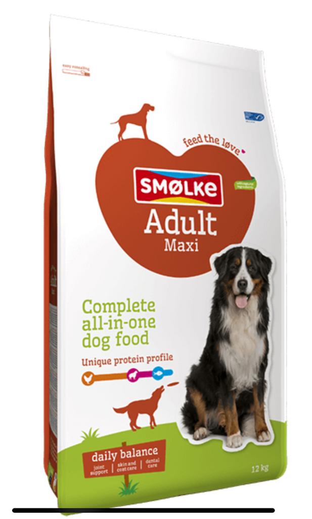 2x 12kg Smolke Adult Maxi, Ophalen of Verzenden, Hond
