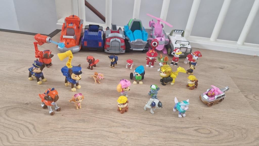 Paw patrol, Ophalen
