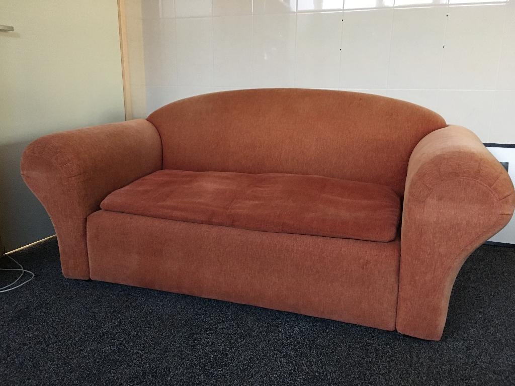 2 persoons zitbank, Ophalen, Gebruikt, Minder dan 75 cm, 150 tot 200 cm