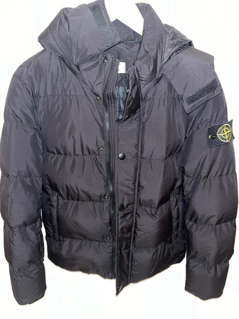 Winterjas stone island, Kleding | Heren, Jassen | Winter, Ophalen of Verzenden, Zo goed als nieuw, Maat 46 (S) of kleiner, Zwart