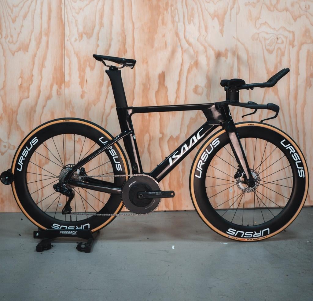Isaac TT Disc M Shimano Dura Ace Ursus Carbon Triatlonfiets, Fietsen en Brommers, Fietsen | Racefietsen, Overige merken, Carbon