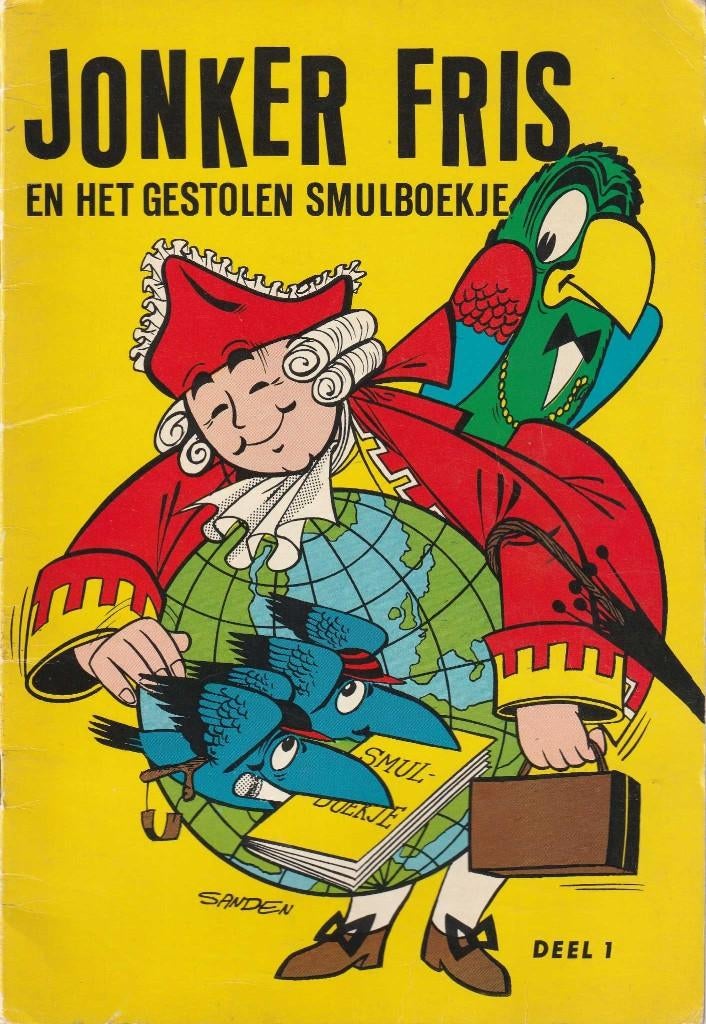 Jonker Fris en het gestolen smulboekje - Deel 1, Ophalen of Verzenden, Zo goed als nieuw, Overige typen