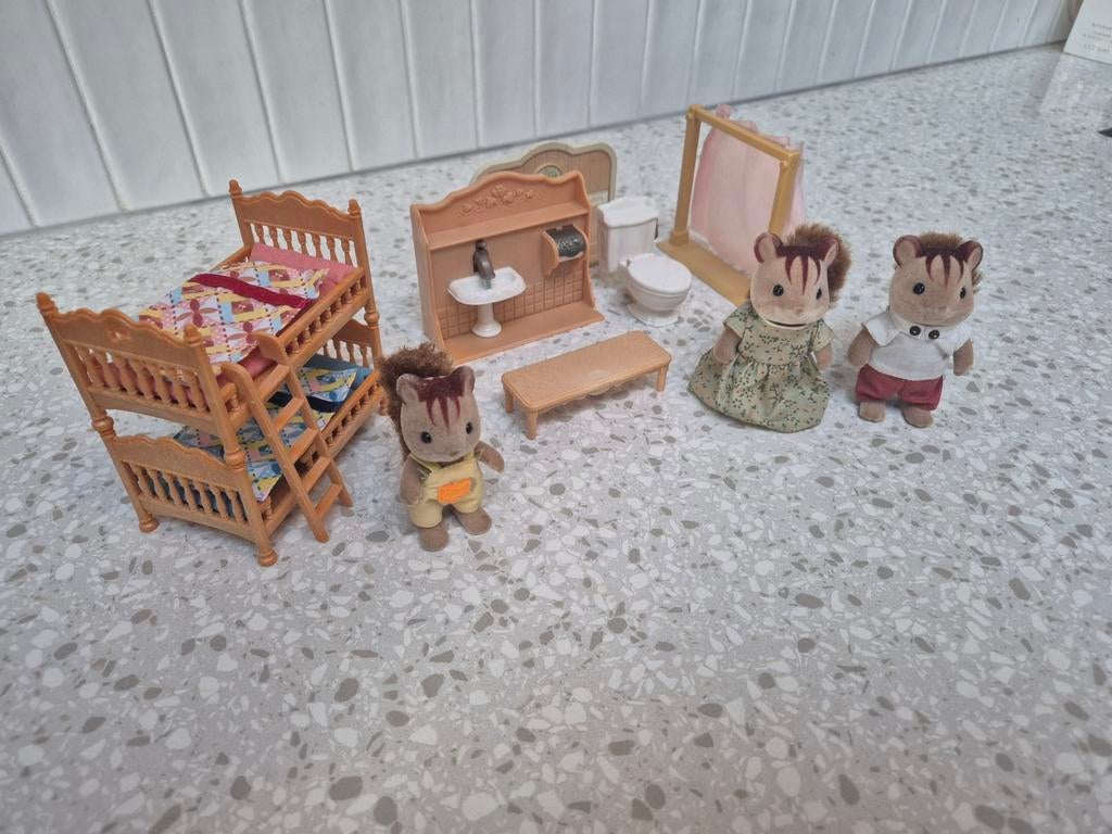 Sylvanian family setje, Ophalen of Verzenden, Zo goed als nieuw