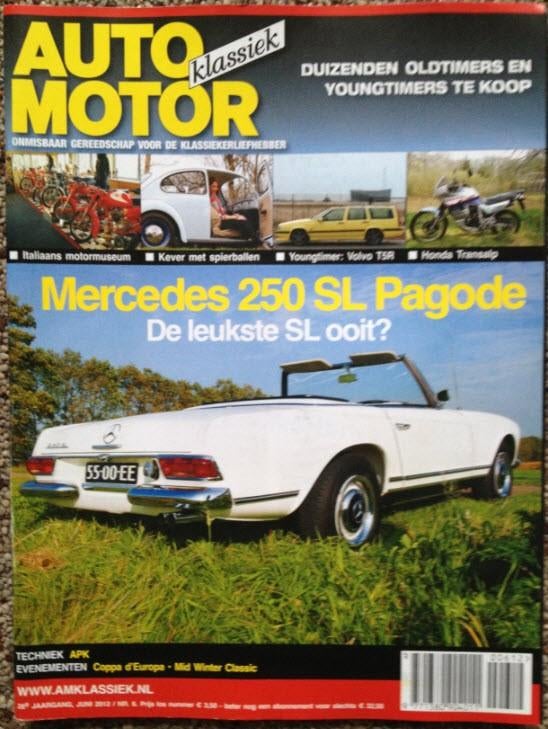 AMK: Mercedes 250 SL Pagode, Volvo 850 T5R, Fiat 128 3P, Boeken, Ophalen of Verzenden, Zo goed als nieuw, Algemeen